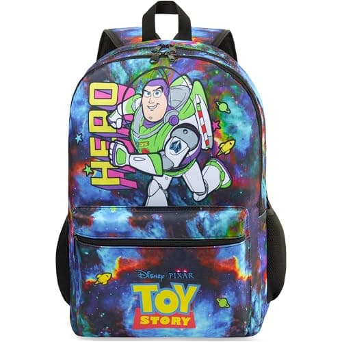 Image of Get Trend Disney Toy Story Buzz Lightyear Boys Backpack, Lightweight School Bag, Casual Travel Daypack Book Bag Kids Rucksack (Multi Toy Story)
