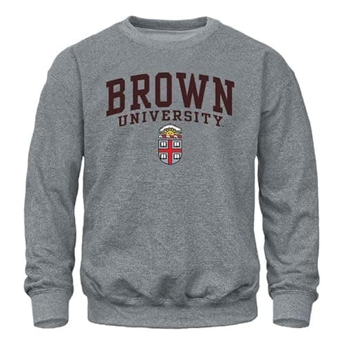 Image of Barnesmith Crewneck Sweatshirt, Unisex, Cotton/Poly Blend, Heritage Logo, Charcoal Grey