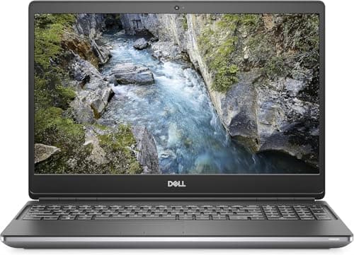 Image of Dell Precision 7550 Workstation Laptop, 15.6" FHD IPS 1920x1080, Intel Core i9-10885H Up to 5.3GHz, 32GB DDR4 RAM, 2TB NVMe SSD, NVIDIA Quadro T1000 4GB, Silver, QWERTY- English (Renewed)