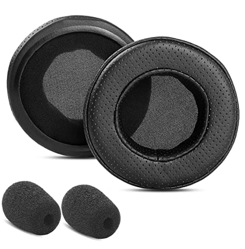 Image of YunYiYi Replacement Ear Cushion Compatible with Plantronics RIG 400 HX/RIG 400 LX/RIG 400 HS/RIG 500 HX/ Gaming Headphone Parts Earpads