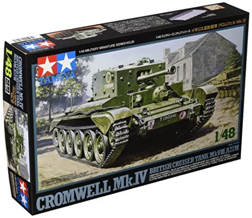 Image of Tamiya 32528 1:48 Brit Cromwell MK.IV-Replica True to Original Plastic Hobby Model Kit Assembly Unpainted Color Cruise Tank chromewell