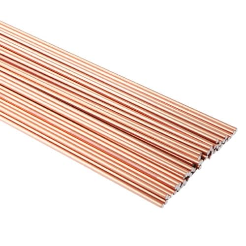 Image of YPLonon 50Pcs Tig Welding Rods Mild Steel, 1.6mm Weathering Steel Argon Arc Welding Wire, Low Temperature Melting Tig Welding Filler Rods, Corrosion Resistance, for Repair Welding Brazing