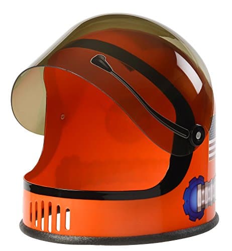 Image of Aeromax ASO-Helmet Youth Astronaut Helmet with Movable Visor, Orange, Youth Size fits Most Ages 3-10
