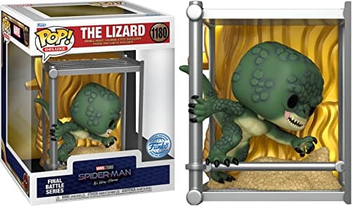 Image of Pop! Deluxe The Lizard Spider Man No Way Home