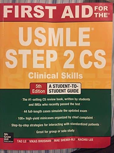 Image of First Aid for the USMLE Step 2 CS, Fifth Edition