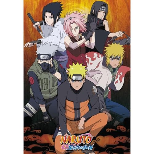 Image of GB eye ABYstyle Naruto Group 61 x 91.5cm / 24.2 x 35.8 inches Maxi Poster - Shipped Rolled - Art Poster - Wall Posters - Posters & Prints