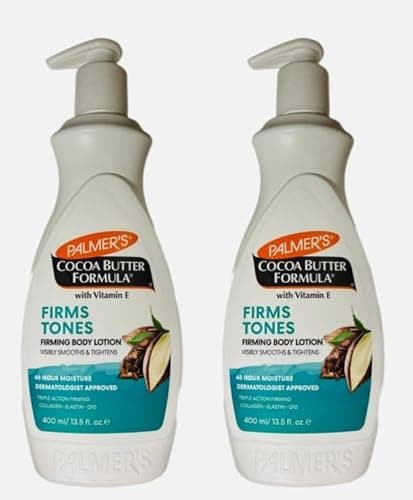 Image of Palmer's Cocoa Butter Formula Firm Tones Firming Body Lotion 400ml (2 Bottles)