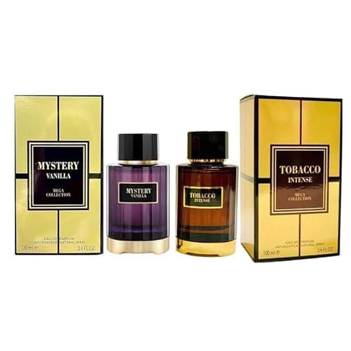 Image of Mystery Vanilla Eau De Parfum Spray - Luxury Arabian Fragrance Mega Collection Long Lasting Perfume for Women and Men - Vanilla Notes Pink Patchouli Spicy Cinnamon Scent Oud Eau De Parfum 100ml