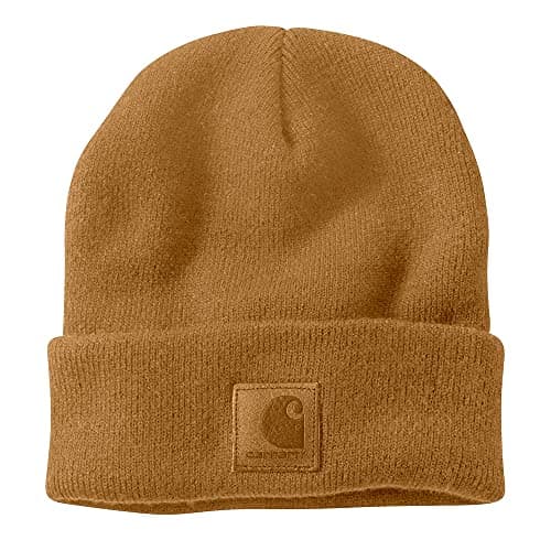 Image of Carhartt Mens Black Label Watch Acrylic Beanier Hat