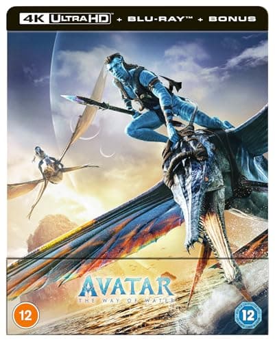 Image of Avatar Way of Water 4K Ultra HD/Blu-ray Steelbook [Region Free]