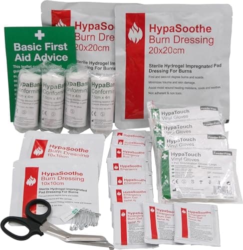 Image of Safety First Aid Group HypaSoothe Burns Kit Refill, Large