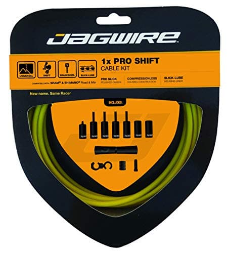 Image of Jagwire Pro Unisex Adult Cables and Sleeves, Yellow, One Size