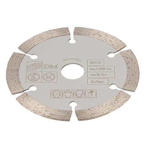 Image of Circular Cut Saw Blade 85mm x 15mm Diamond Wood Working Rotary Cutting Dis Cutting Tool for Carpentry