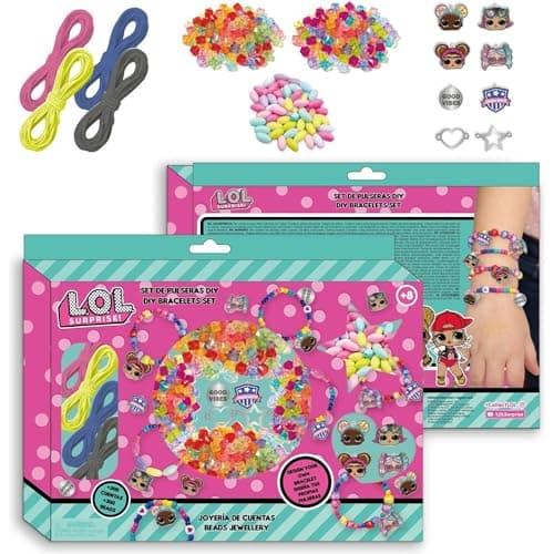 Image of LOL Surprise Deluxe Edition DIY Bracelet Set with Exclusive Charms and Premium Accessories for Creative Girls