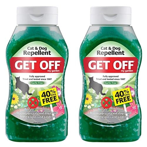 Image of 2 x Get Off My Garden Cat & Dog Repellent 460g+40%