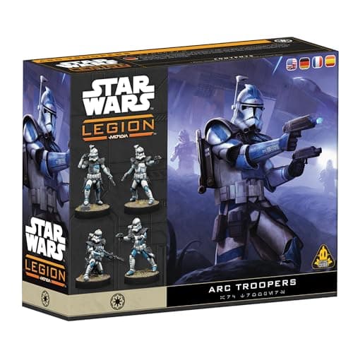 Image of Asmodee | Star Wars Legion: ARC Troopers Unit Expansion | Miniature Board Game | Ages 14+ | 2 Players | 90+ Minutes Playing Time