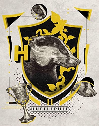 Image of Harry Potter Limited Edition Hufflepuff Art Print