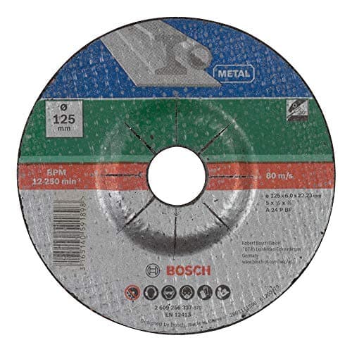 Image of Bosch 2609256337 Metal Grinding Disc with Depressed Centre