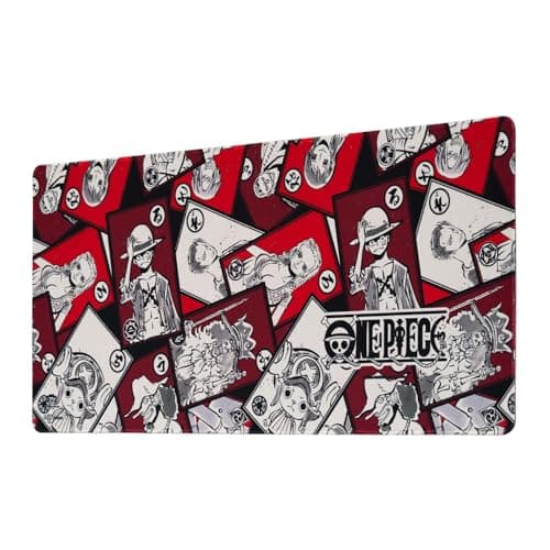 Image of Grupo Erik Large Mouse Mat - One Piece Manga Gifts | Gaming Mouse Pad XXL 80 x 35 cm - 31.5 x 13.8 in, Desk Mat Large, Gaming Desk Accessories | One Piece Merch Gifts under 20 Pounds