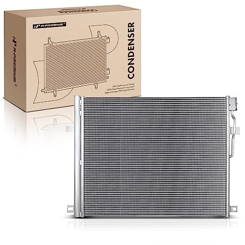 Image of A-Premium Air Conditioning AC A/C Condenser Compatible with Chevrolet Traverse Buick Enclave 2018 2019 2020 2021 V6 3.6L, Replace# 30097, 84212783