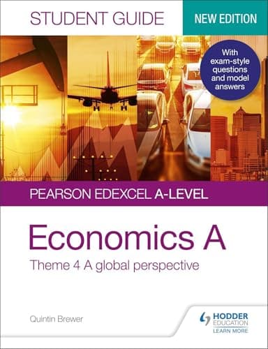 Image of Pearson Edexcel A-level Economics A Student Guide: Theme 4 A global perspective