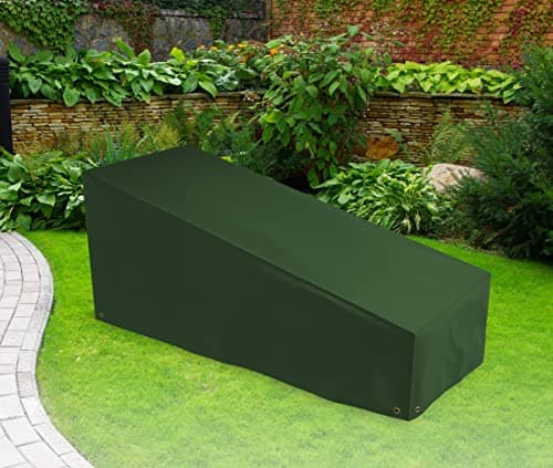 Image of Bosmere Protector 6000 | Sun Lounger Garden Furniture Cover | L 175cm W 76cm H 76cm | 100% Waterproof, UV Protected, Heavy Duty 600D | 6 Year Guarantee | C565