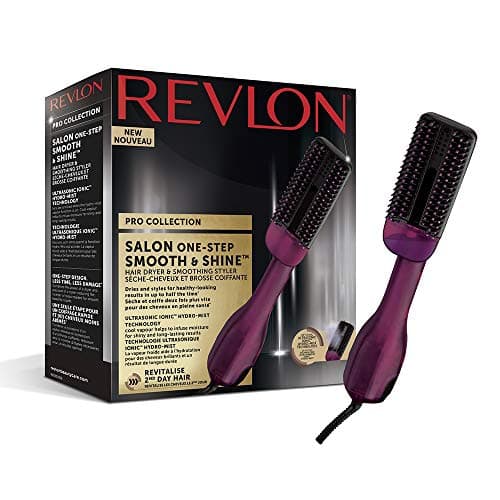 Image of Revlon Pro Collection Salon One-Step Smooth & Shine Hair Dryer & Smoothing Styler, RVDR5232