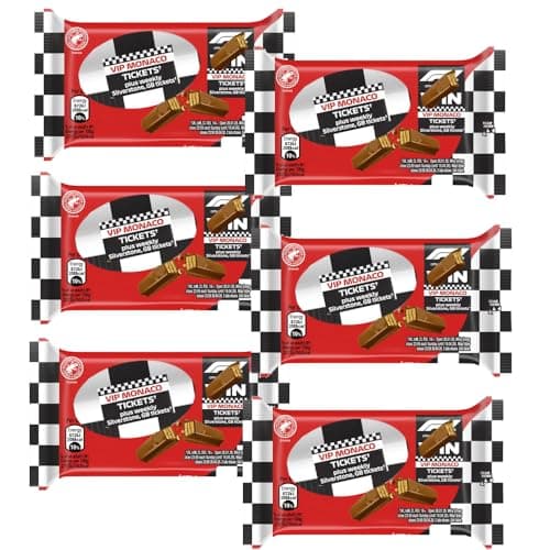 Image of Milk Chocolate 4 Finger Biscuit Bar 41.5g – Four Crispy Wafer Fingers Covered in Milk Chocolate- kkt (6 x Bars)
