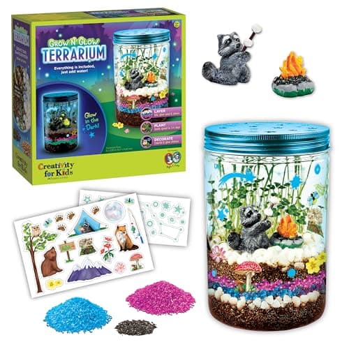 Image of Creativity for Kids Grow 'N Glow Terrarium