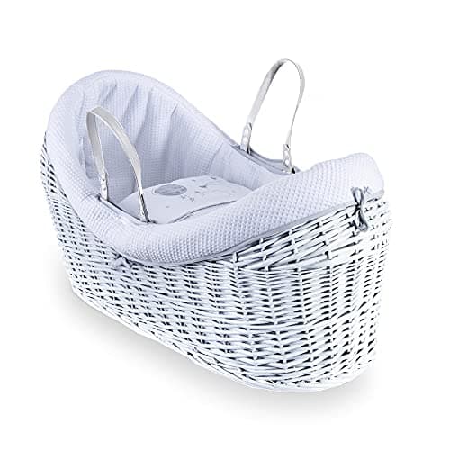 Image of Clair de Lune Wrap Over Noah Pod, Grey/White, Over The Moon