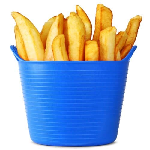 Image of Tubtrugs Red Gorilla SET OF 10 Micro Tubs in Blue Small Food Grade LDPE Plastic Non Toxic General Purpose Containers Mini Serving Bucket 300ml Capacity 7cm x 9.5cm Diameter