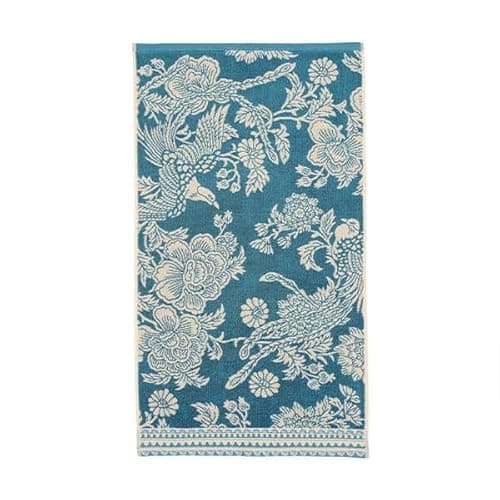 Image of Joules Hidcote Birds Bath Towel Teal