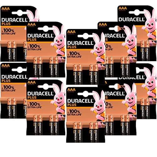 Image of Duracell Plus AAA Alkaline Batteries Pack of 10