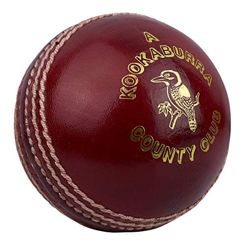 Image of Kookaburra County Club Cricket Ball 5.5oz, Red, Mens