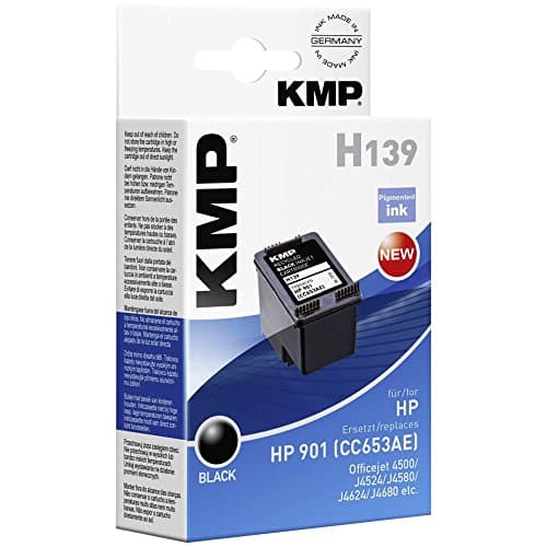Image of KMP Ink Cartridge for HP Officejet 4500/J4524, H139 – Black