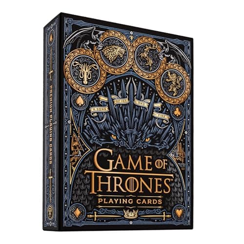 Image of Theory11 Game of Thrones Premium Playing Cards, Poker Size, Luxury Finish, Inspired by HBO Series