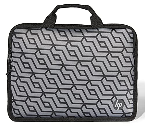 Image of HP 11-inch Tablet Sleeve, Neoprene, Passthrough Cable access, Washable, Grey & Black,