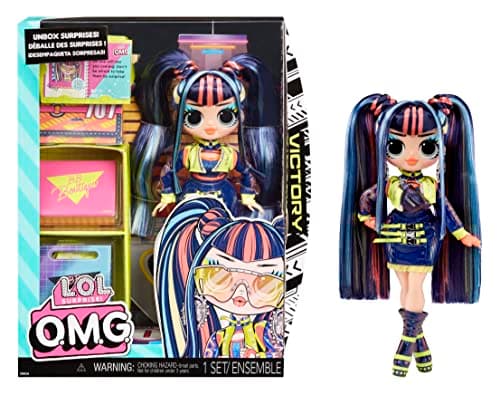 Image of L.O.L. Surprise! O.M.G. Fashion Doll - VICTORY - Includes Doll, Multiple Surprises, and Fabulous Accessories - Great for Kids Ages 4+