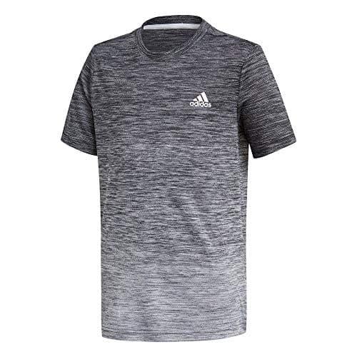 Image of Adidas B A.R. Grad Tee T-Shirt - Black/White, 5-6Y