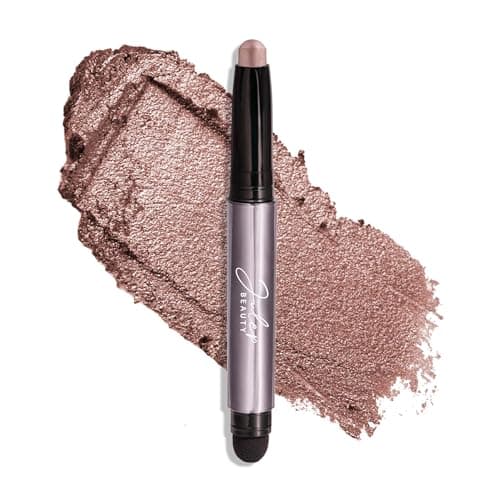 Image of Julep Eyeshadow 101 Crème-to-Powder Eyeshadow Stick (Mink Mauve Shimmer) Long-Lasting, Waterproof Eye Shadow - Blendable, Crease-Proof with Built-In Smudger