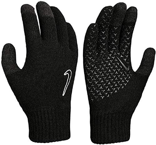 Image of Nike Knitted Tech and Grip Gloves - Black - One Size
