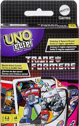 Image of Mattel Games UNO Flip! Transformers