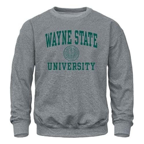 Image of Barnesmith Crewneck Sweatshirt, Unisex, Cotton/Poly Blend, Heritage Logo, Charcoal Grey