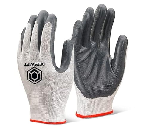 Image of Click - NITRILE P/C POLYESTER GREY LGE - Grey