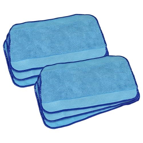 Image of vhbw 6x Cleaning Cloth compatible with iRobot Braava 390T Robotic Vacuum Cleaner - wet mop pad