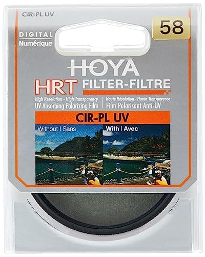 Image of Hoya 58mm Circular Polarizing and UV HRT Screw-in Filter