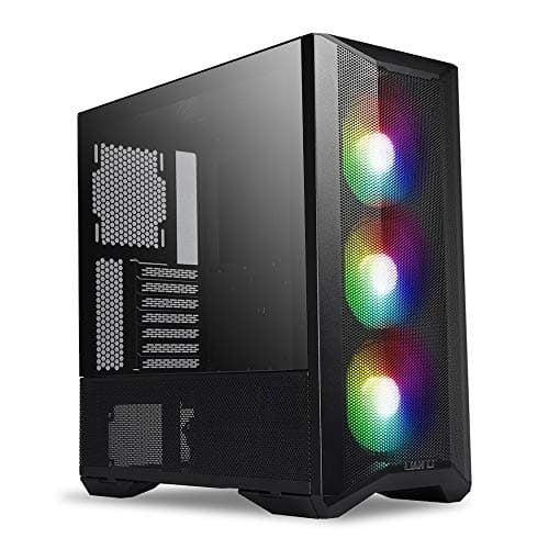 Image of Lian-Li LANCOOL II MESH C RGB-X USB Type-C Included Mid-Tower Black - LAN2MRX.50