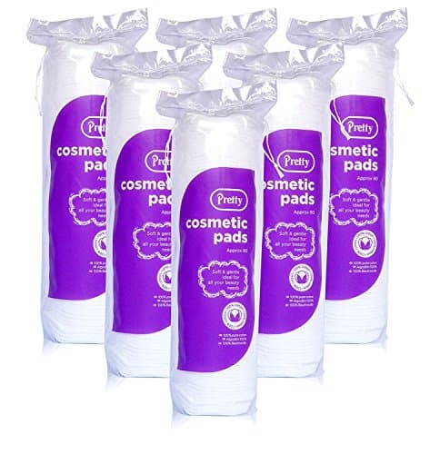 Image of 480 Cosmetic Smooth 100% PURE COTTON Wool Pads Discs Face Nails Make up Manicure
