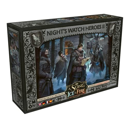 Image of CMON, A Song of Ice & Fire - Heroes of the Night Watch II, Expansion, Tabletop, 2 Players, Ages 14+, 45+ Minutes, German, Multilingual