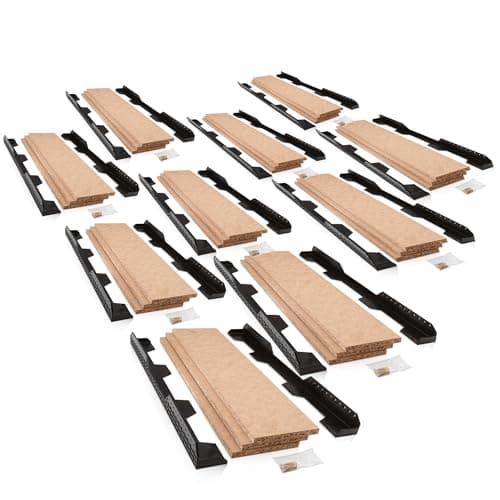 Image of Loft Ledge raised storage boarding truss shelf thick insulation kit by loftleg Shelf Attic Storage Solution for Clothes, Boxes and Household Items (Pack of 10)